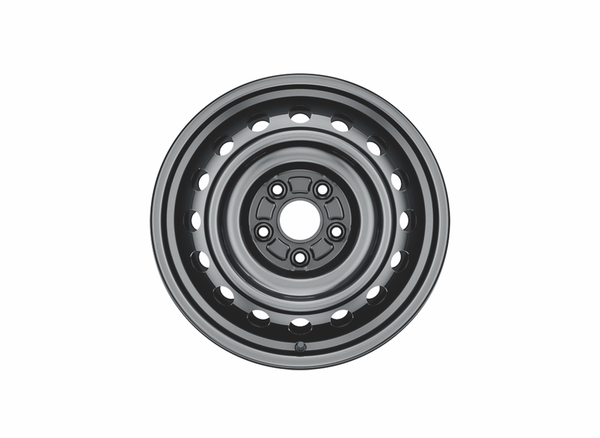 Pneumatika s ocelovým ráfkem